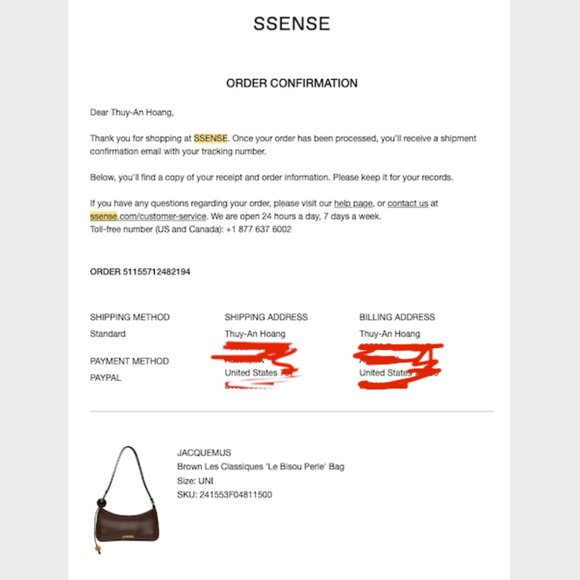 JACQUEMUS Brown The Bisou Perle Bag Used with Tags - Picture 10 of 10